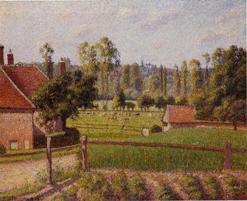 Camille Pissarro : A Meadow in Eragny